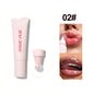 QQPretty~ 4-color Brightening Lip Balm Moisturizing Exfoliating Skin Long-Lasting Gloss