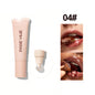 QQPretty~ 4-color Brightening Lip Balm Moisturizing Exfoliating Skin Long-Lasting Gloss